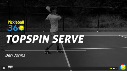Topspin Serve